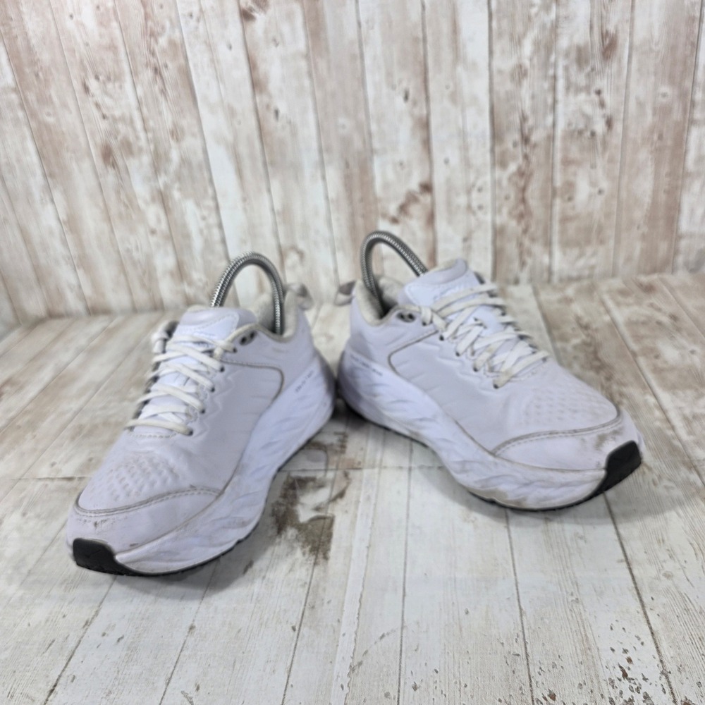 Hoka One One Bondi SR White Leather Walking Shoes 1110521 WHT Womens 5.5 - Picture 6 of 8
